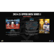 2024/25 Upper Deck Series 1 Hockey Hobby 12-Box Case