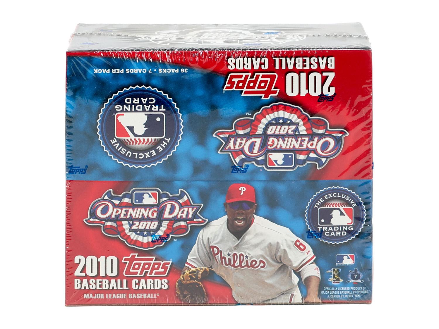 2010 Topps Opening Day Baseball Hobby Box