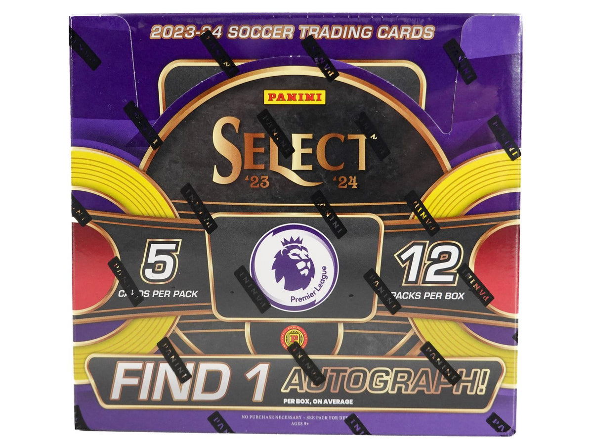 2023/24 Panini Select Premier League EPL Soccer International Hobby Box