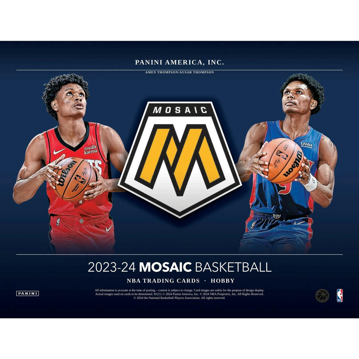 2023/24 Panini Mosaic Basketball Hobby Box