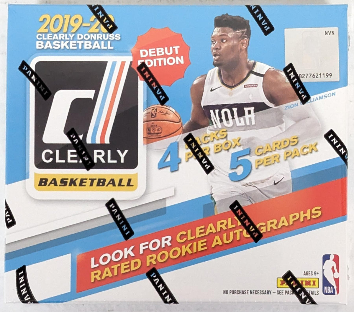 2019/20 Panini Clearly Donruss Basketball Hobby Box (Reed Buy)