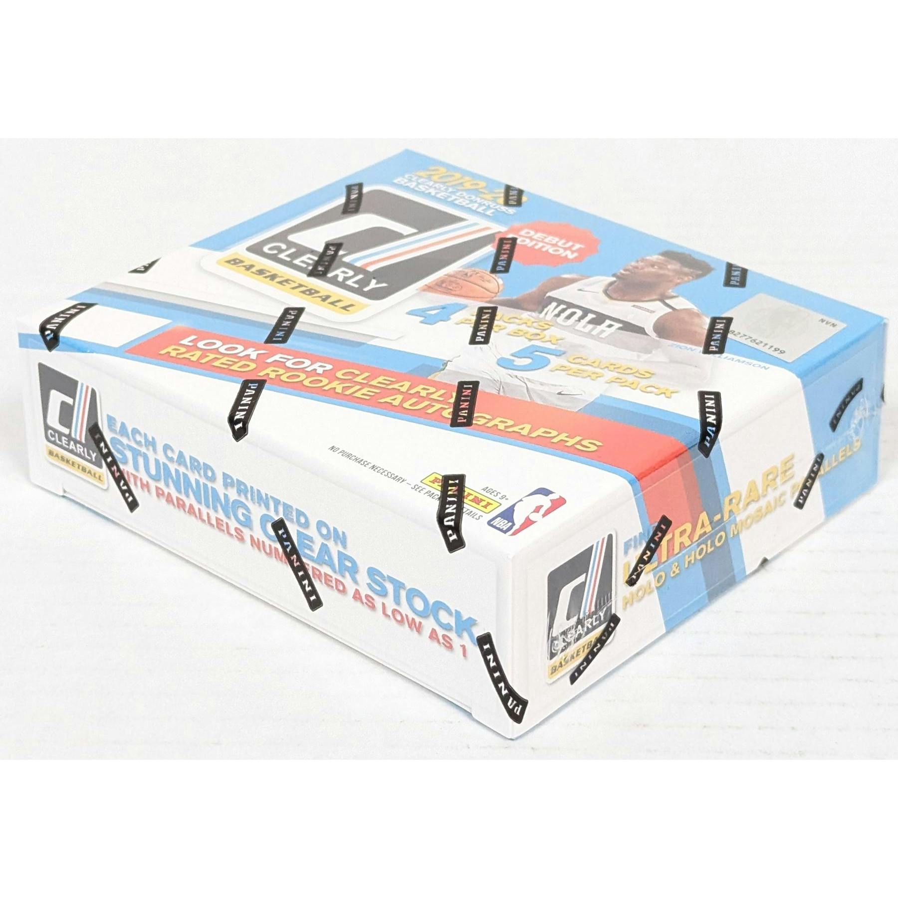 2019/20 Panini Clearly Donruss Basketball Hobby Box (Reed Buy)