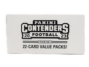 2023 Panini Contenders Football Jumbo Value Box