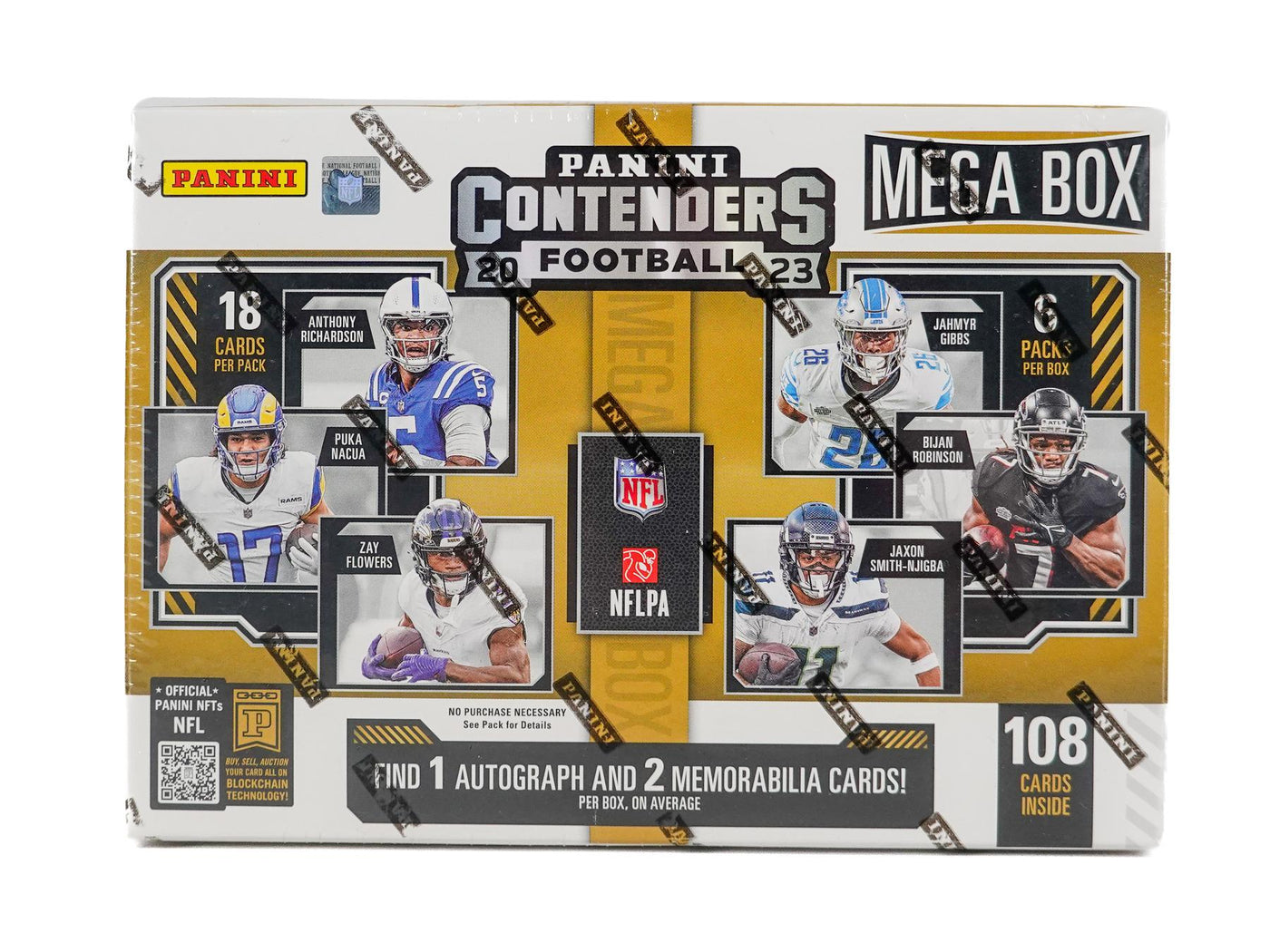 2023 Panini Contenders Football Mega Box (Teal Parallels)