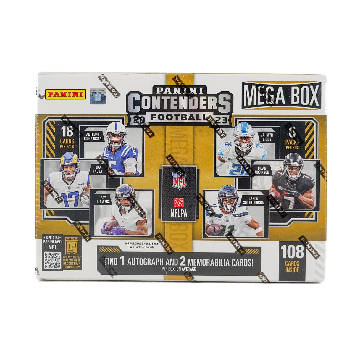 2023 Panini Contenders Football Mega Box (Teal Parallels)