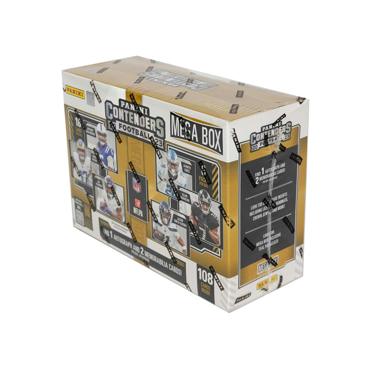 2023 Panini Contenders Football Mega Box (Teal Parallels)