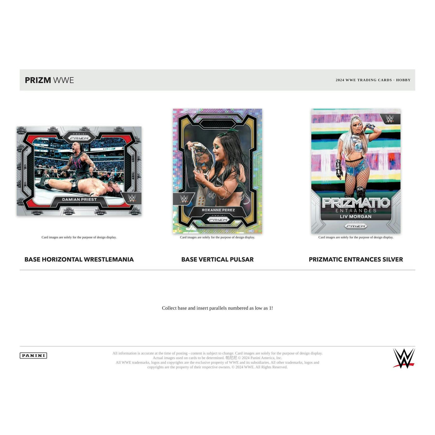 2024 Panini Prizm WWE Wrestling Hobby Box