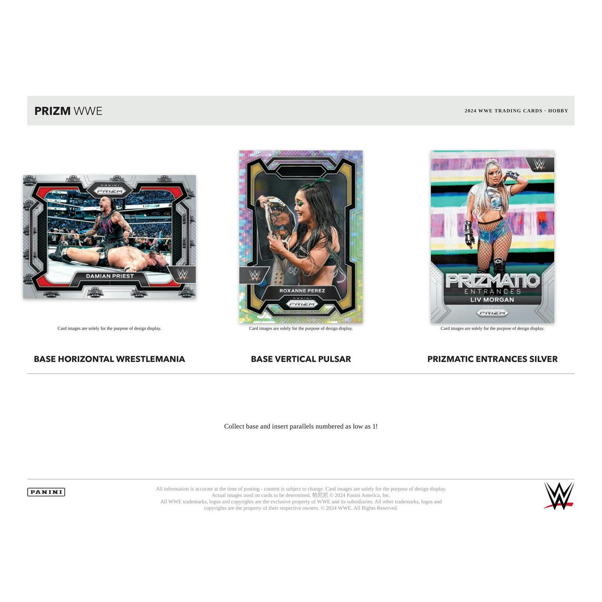2024 Panini Prizm WWE Wrestling Hobby Box