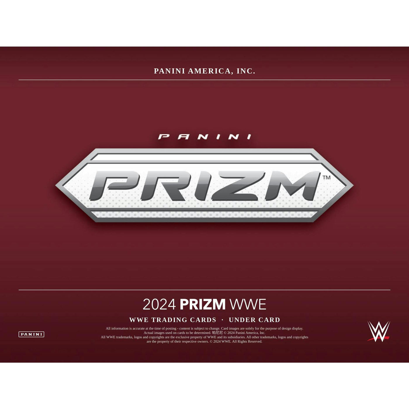 2024 Panini Prizm WWE Wrestling Under Card Box