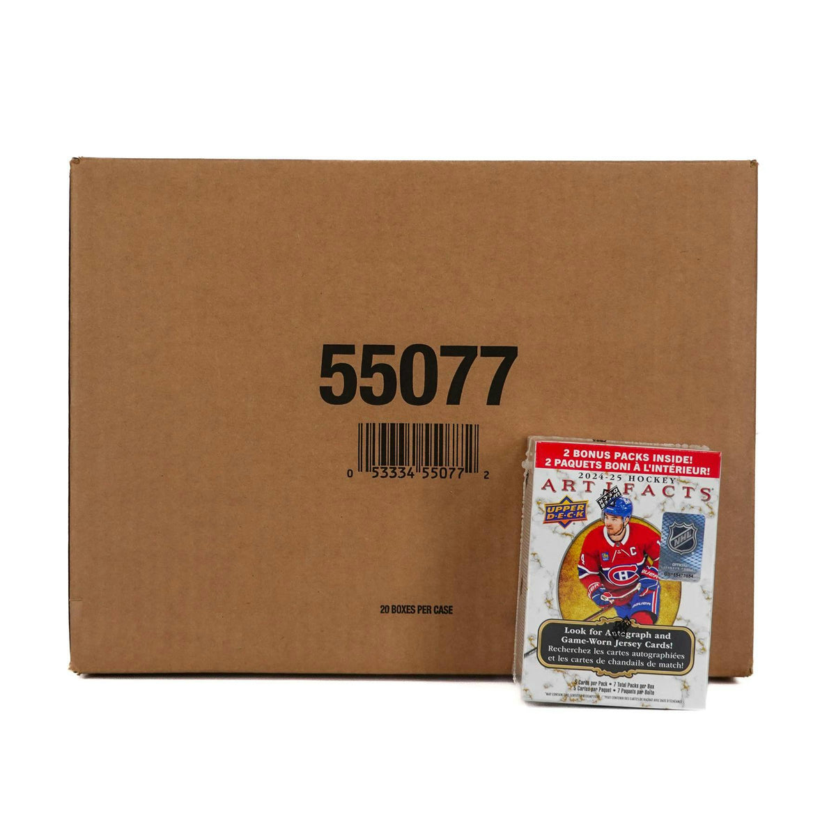 2024/25 Upper Deck Artifacts Hockey Blaster 20-Box Case