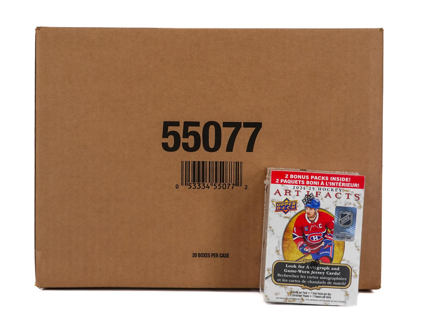 2024/25 Upper Deck Artifacts Hockey Blaster 20-Box Case