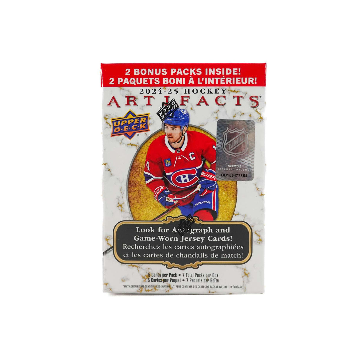 2024/25 Upper Deck Artifacts Hockey Blaster 20-Box Case