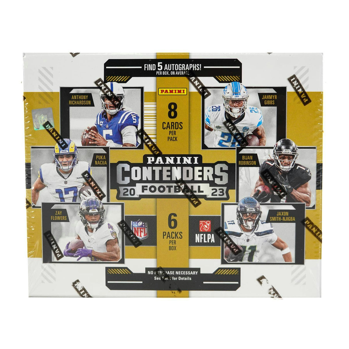 2023 Panini Contenders Football Hobby 12-Box Case