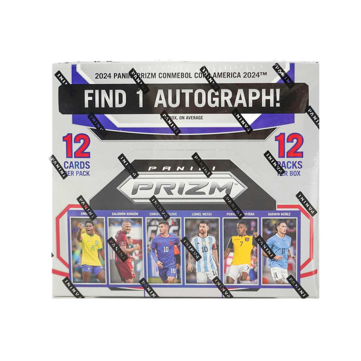 2023/24 Panini Prizm Copa America Soccer Hobby 12-Box Case