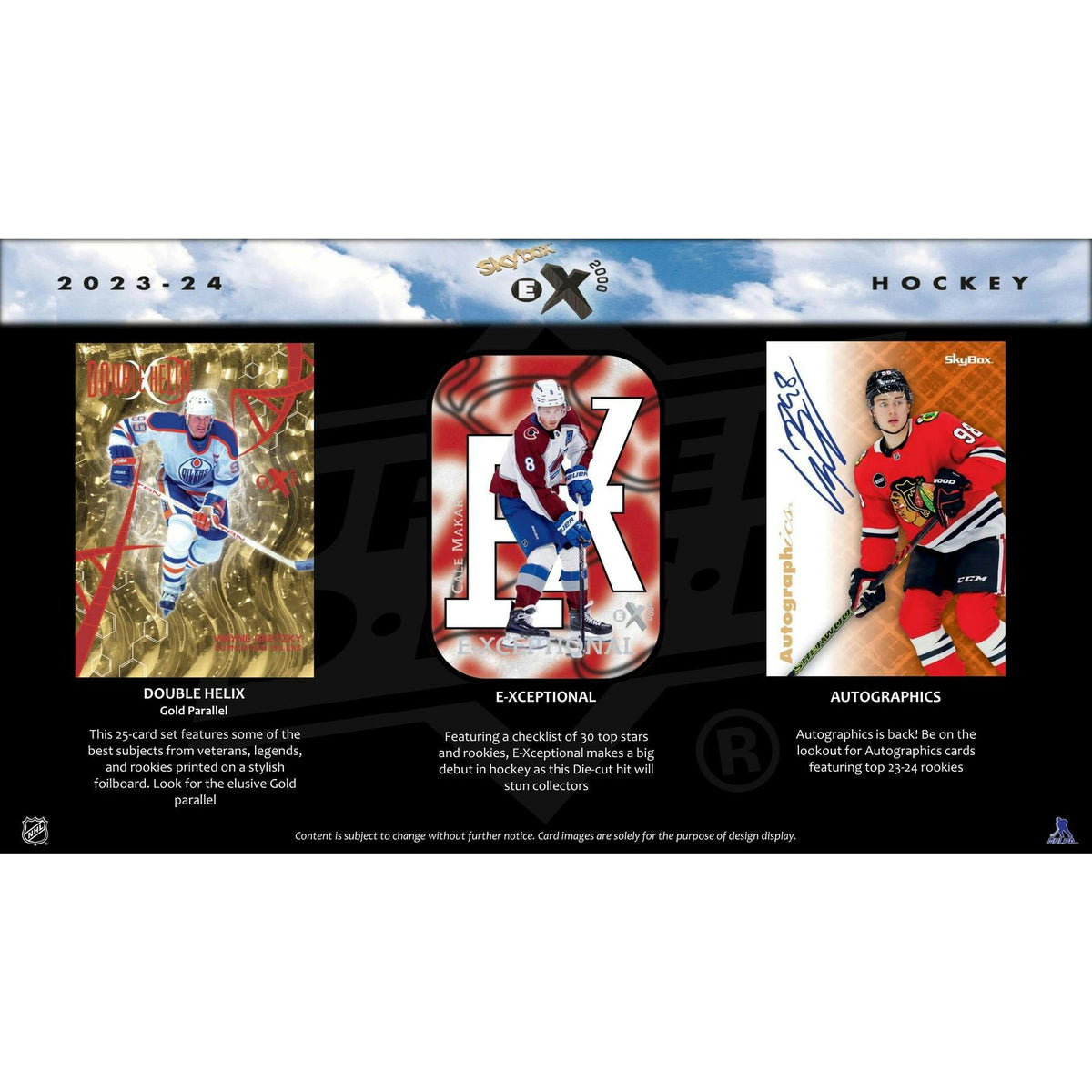 2023/24 Upper Deck Skybox E-X 2000 Hockey Hobby Box