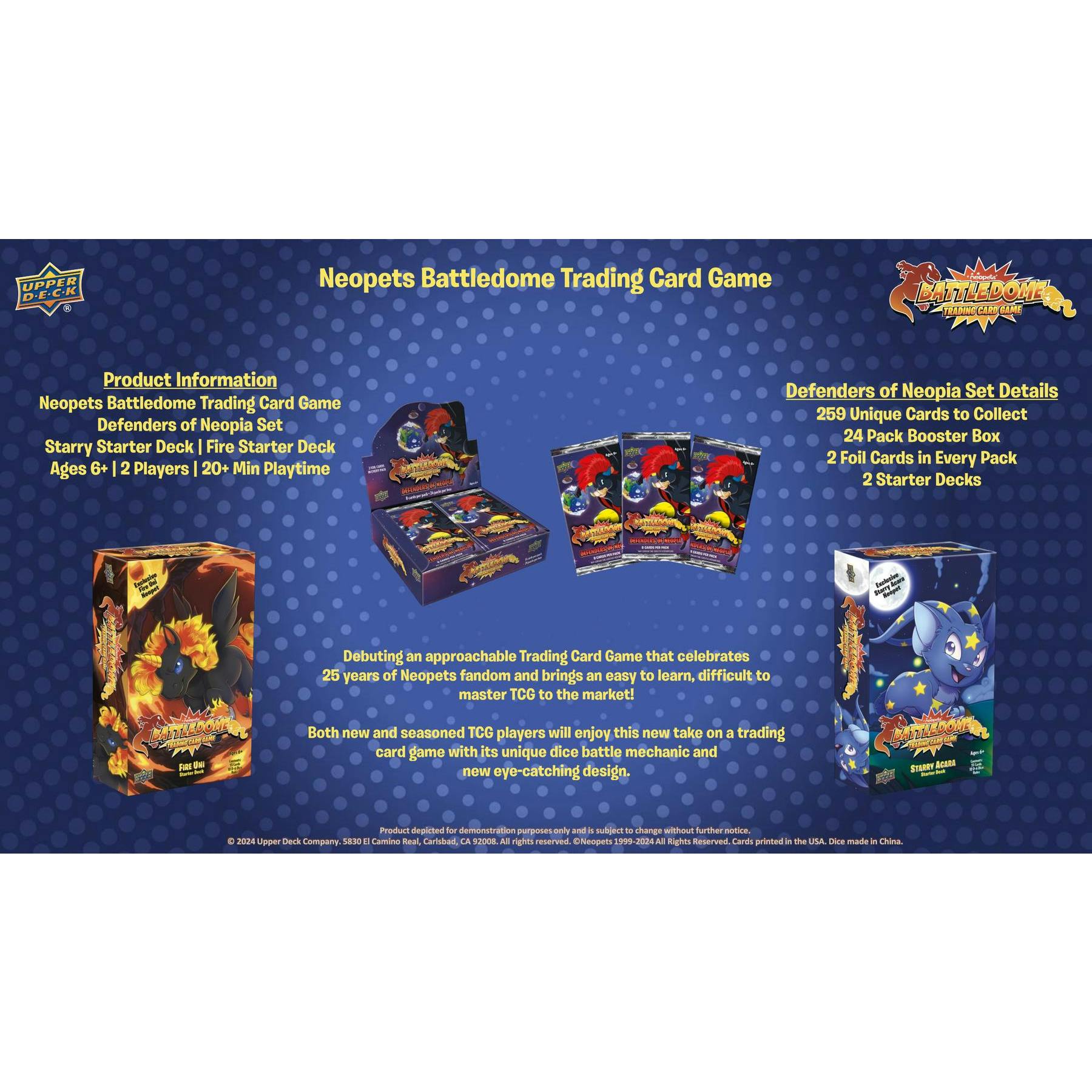 Neopets Battledome TCG: Defenders of Neopia Booster Pack