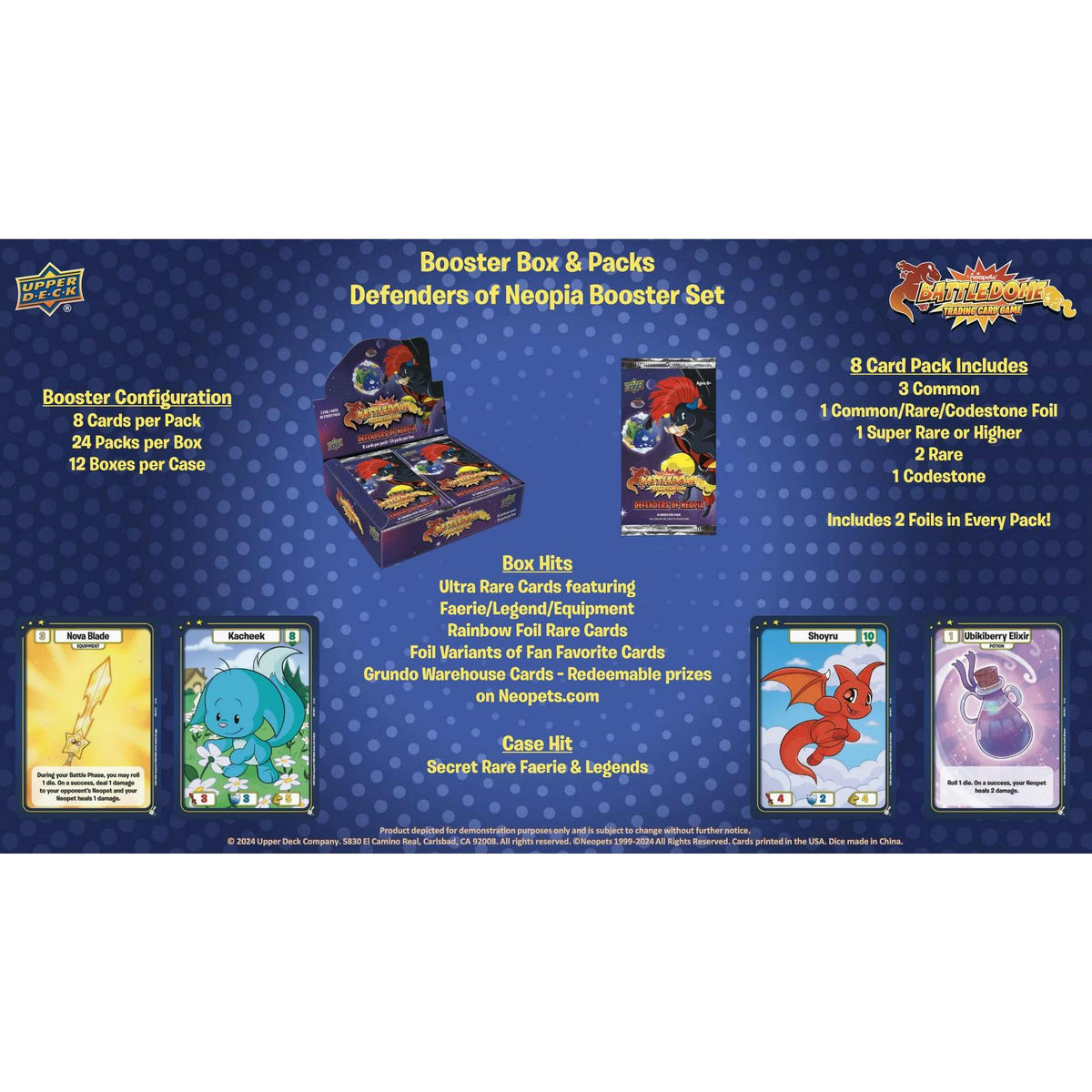 Neopets Battledome TCG: Defenders of Neopia Booster Pack
