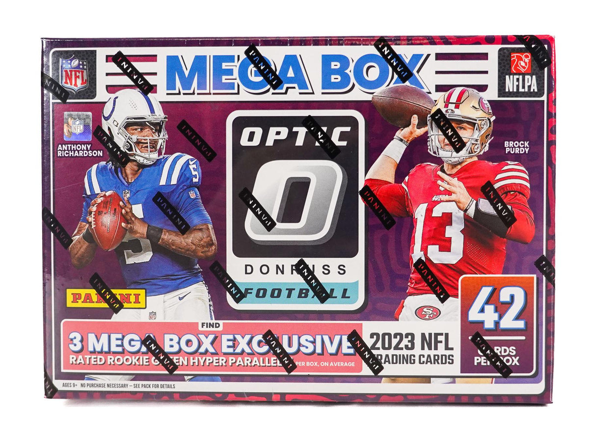 2023 Panini Donruss Optic Football Mega Box (Green Hyper Parallels)