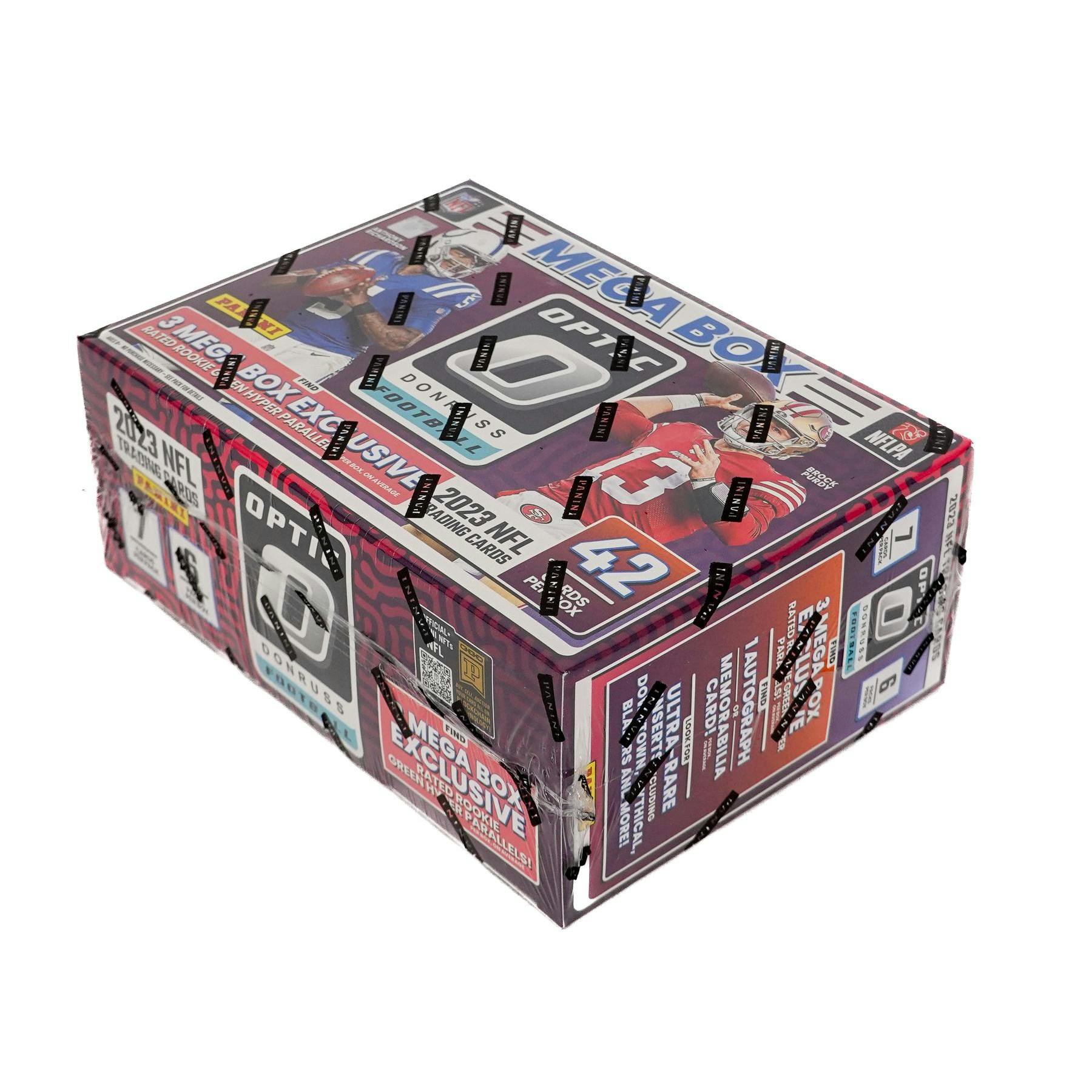 2023 Panini Donruss Optic Football Mega Box (Green Hyper Parallels)