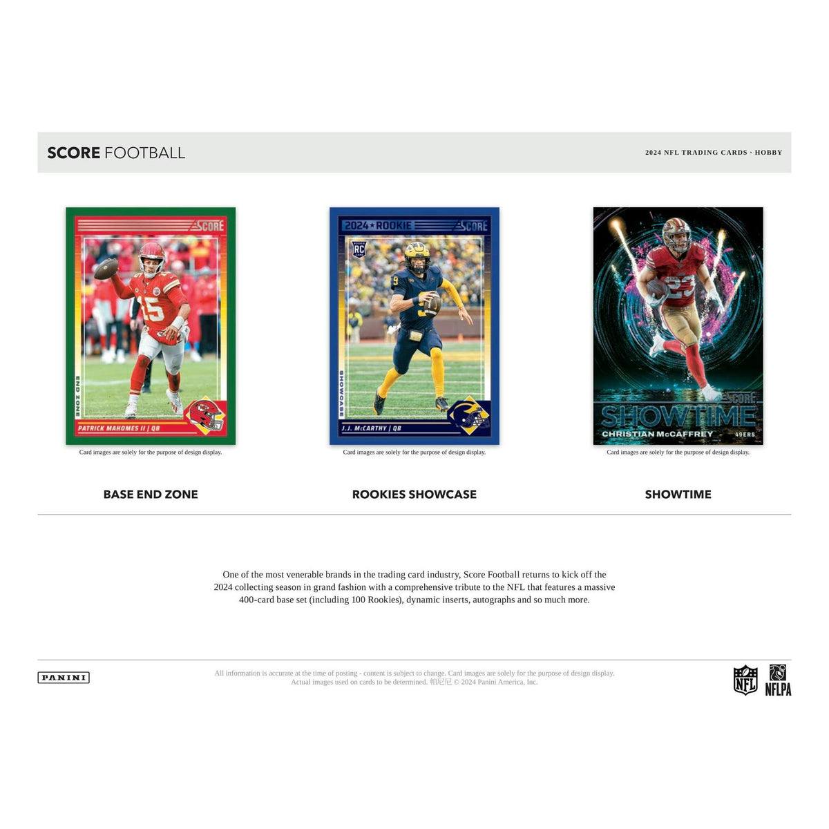 2024 Panini Score Football Hobby 12-Box Case