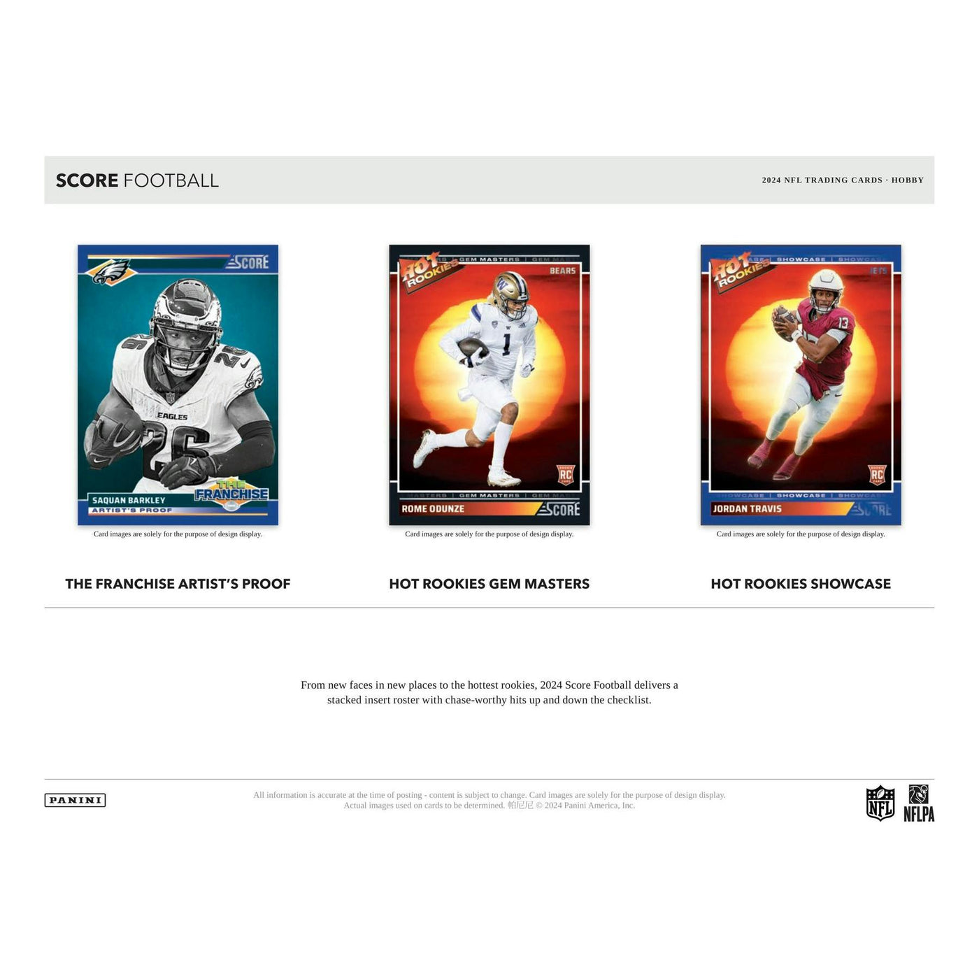 2024 Panini Score Football Hobby 12-Box Case