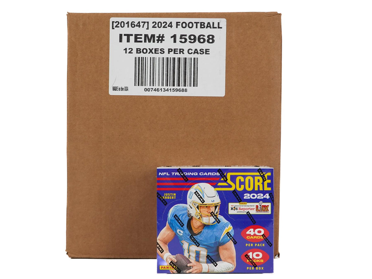 2024 Panini Score Football Hobby 12-Box Case