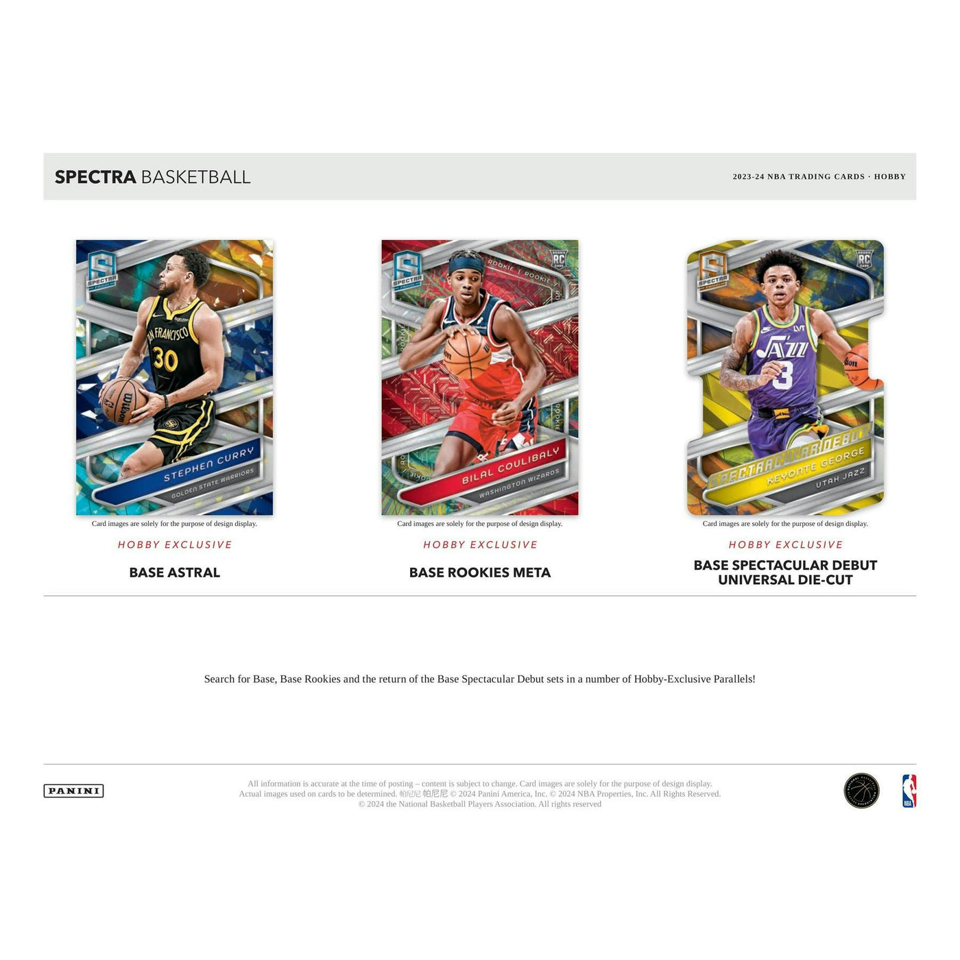 2023/24 Panini Spectra Basketball Hobby 8-Box Case