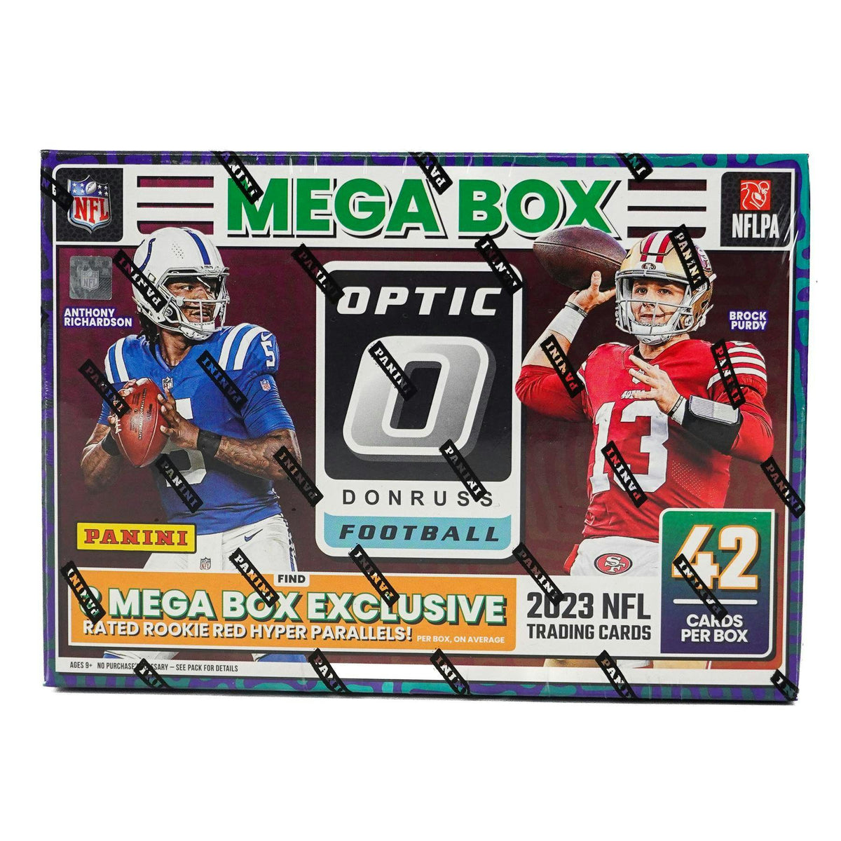 2023 Panini Donruss Optic Football Mega Hobby Box (Red Hyper Parallels)