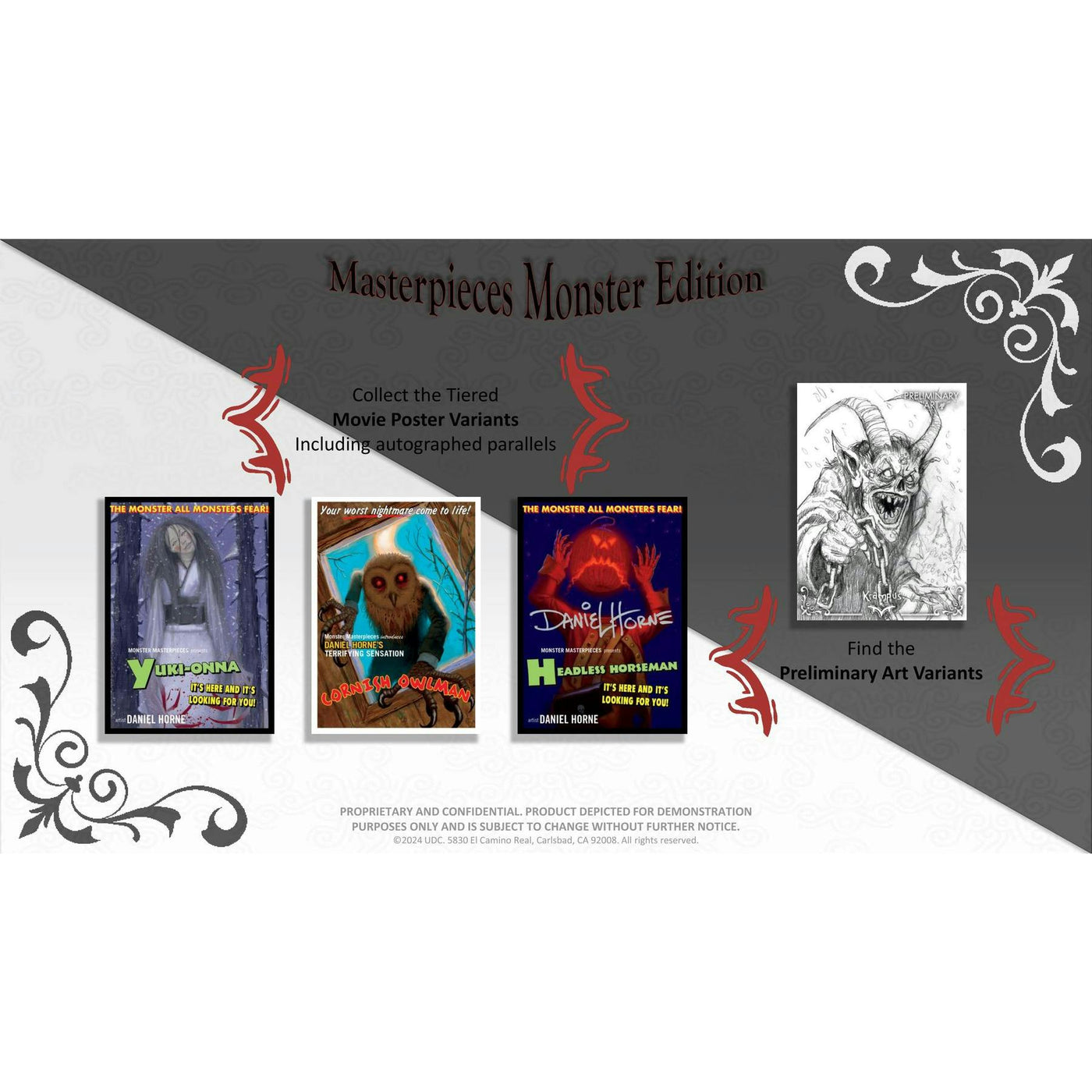 2024 Upper Deck Skybox Masterpieces Monster Edition Hobby 12-Box Case