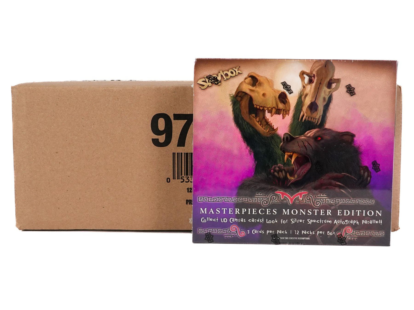 2024 Upper Deck Skybox Masterpieces Monster Edition Hobby 12-Box Case
