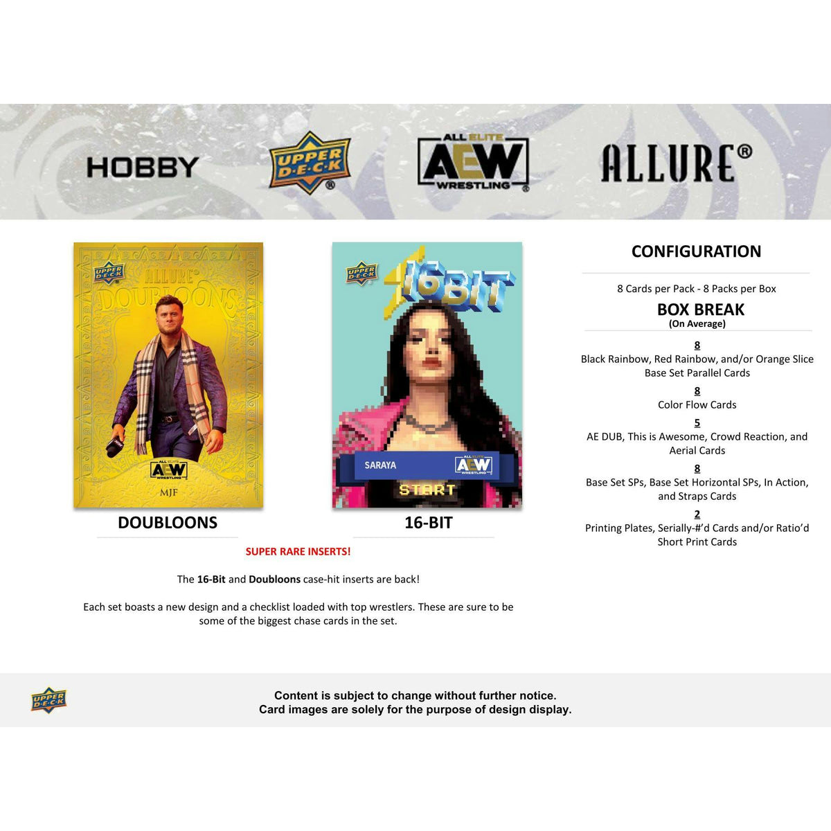 2024 Upper Deck AEW Allure Wrestling Hobby Box