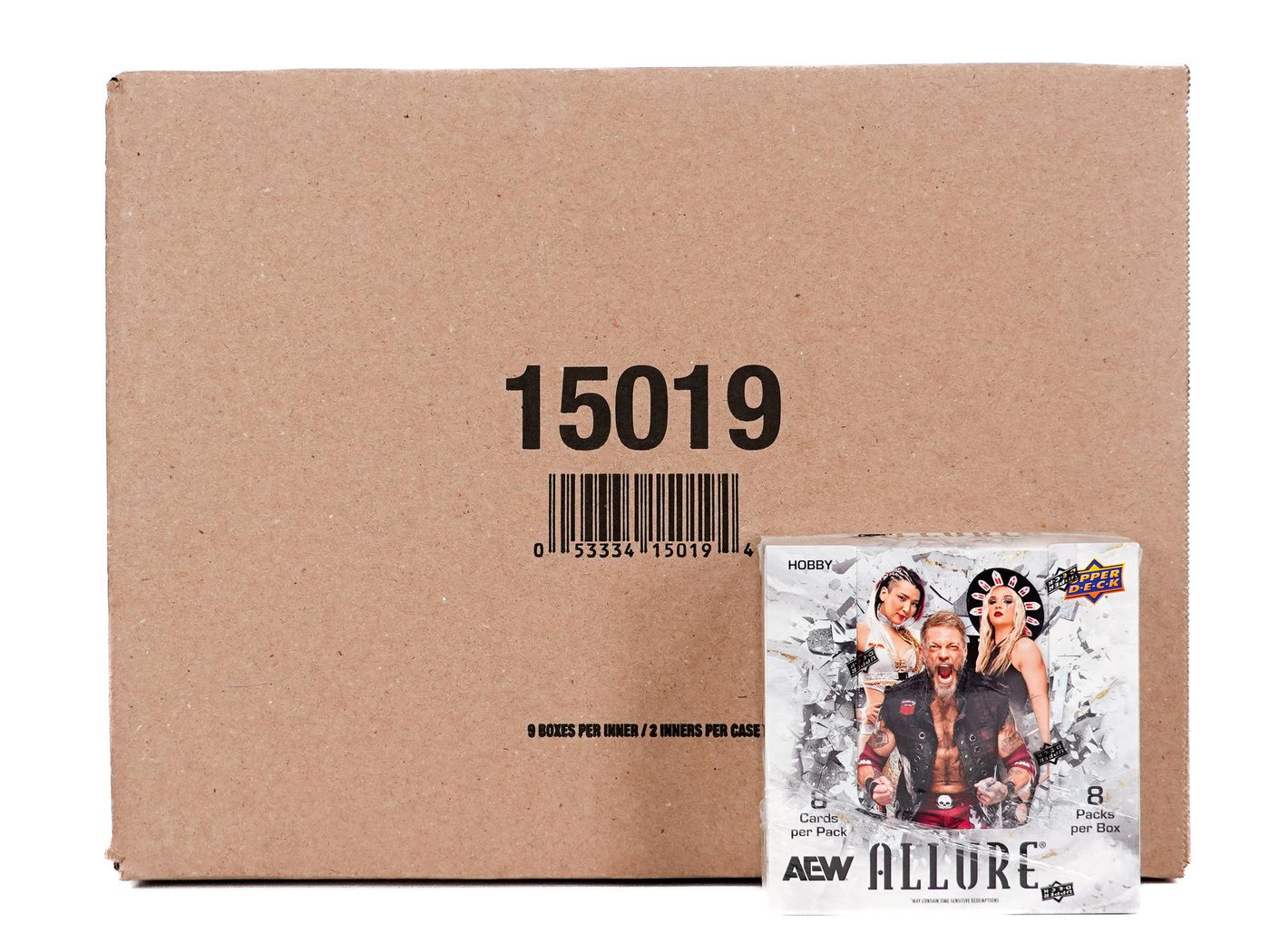 2024 Upper Deck AEW Allure Wrestling Hobby 18-Box Case