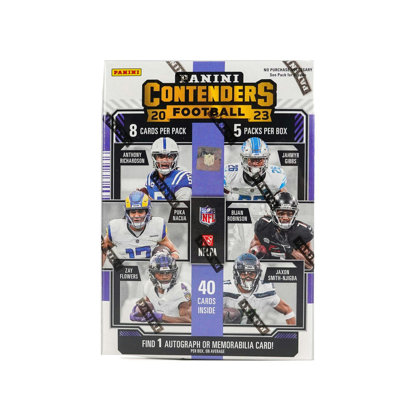 2023 Panini Contenders Football Blaster Hobby Box (Blue Parallels!)