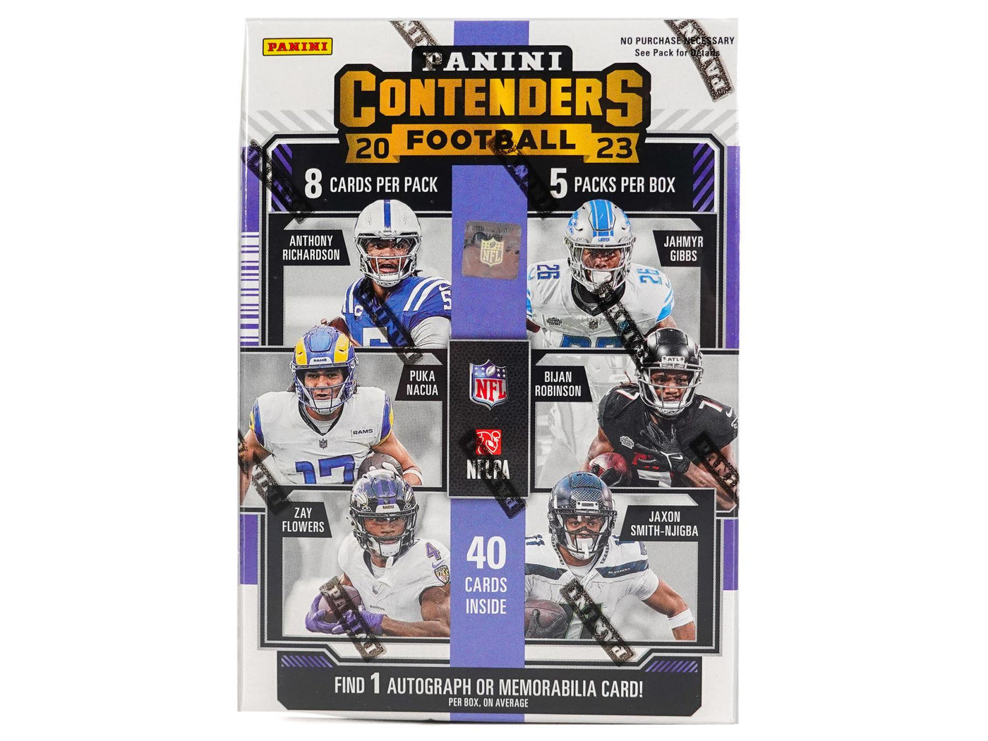 2023 Panini Contenders Football Blaster Hobby Box (Blue Parallels!)