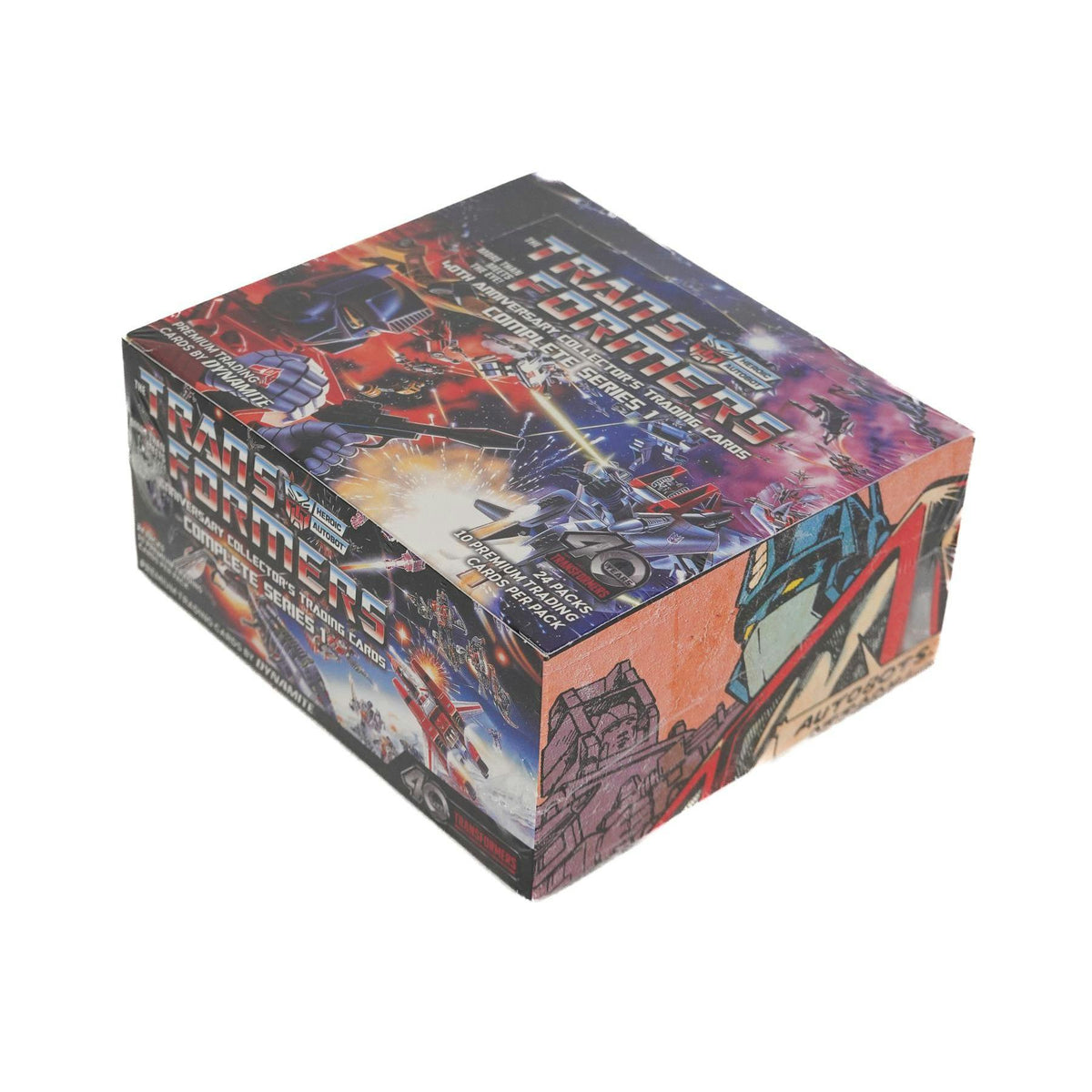 2024 Dynamite Entertainment Transformers 40th Anniversary Trading Cards Hobby 12-Box Case