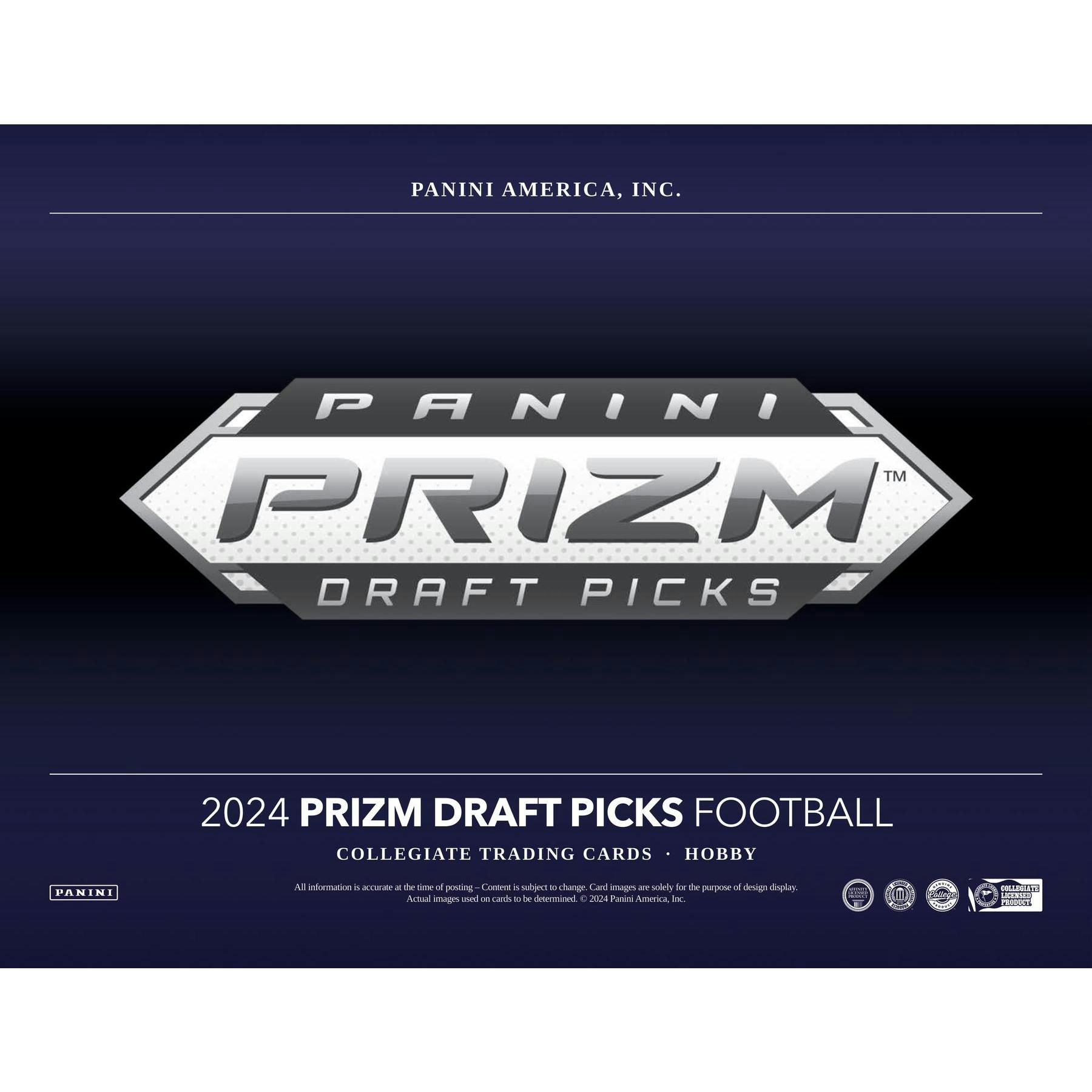 2024 Panini Prizm Draft Picks Football 1st Off the Line FOTL Hobby Box