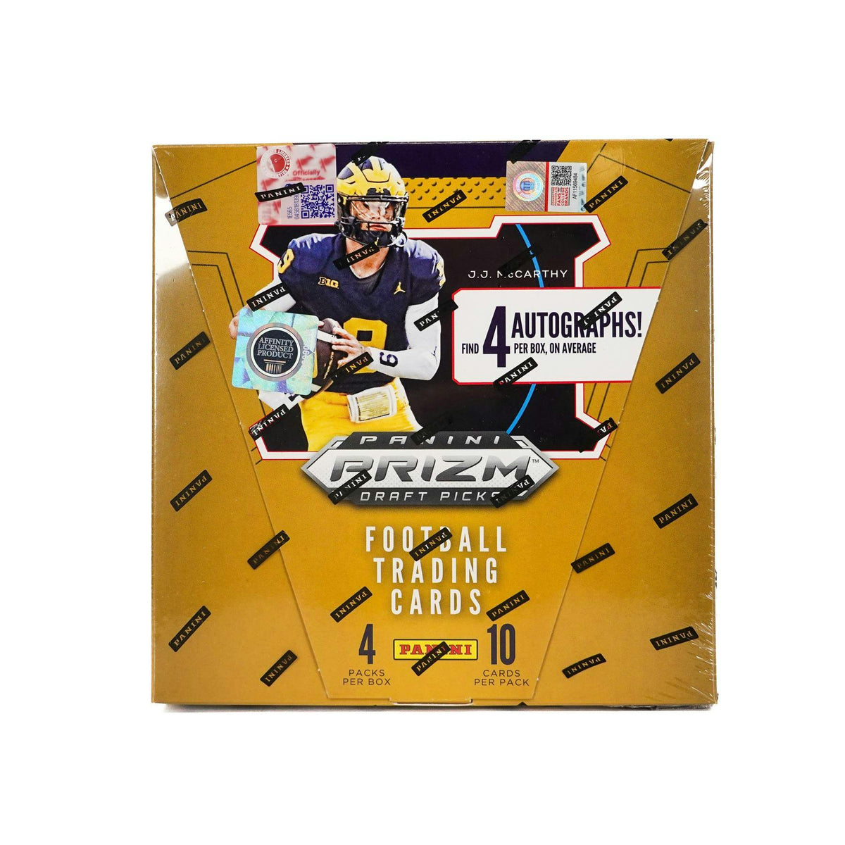 2024 Panini Prizm Draft Picks Football Hobby 16-Box Case