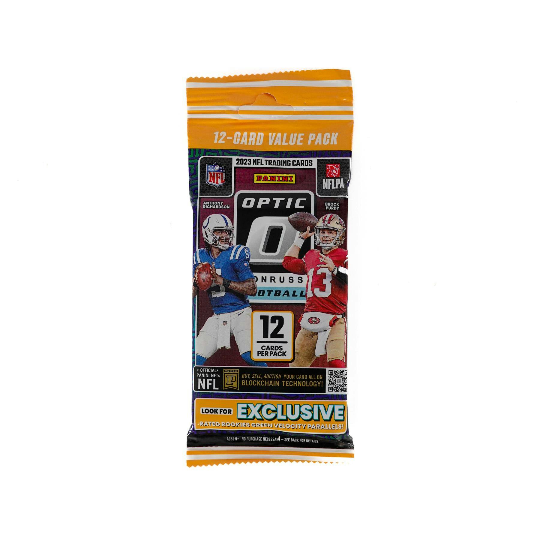 2023 Panini Donruss Optic Football Jumbo Value Box (Green Velocity Parallels)
