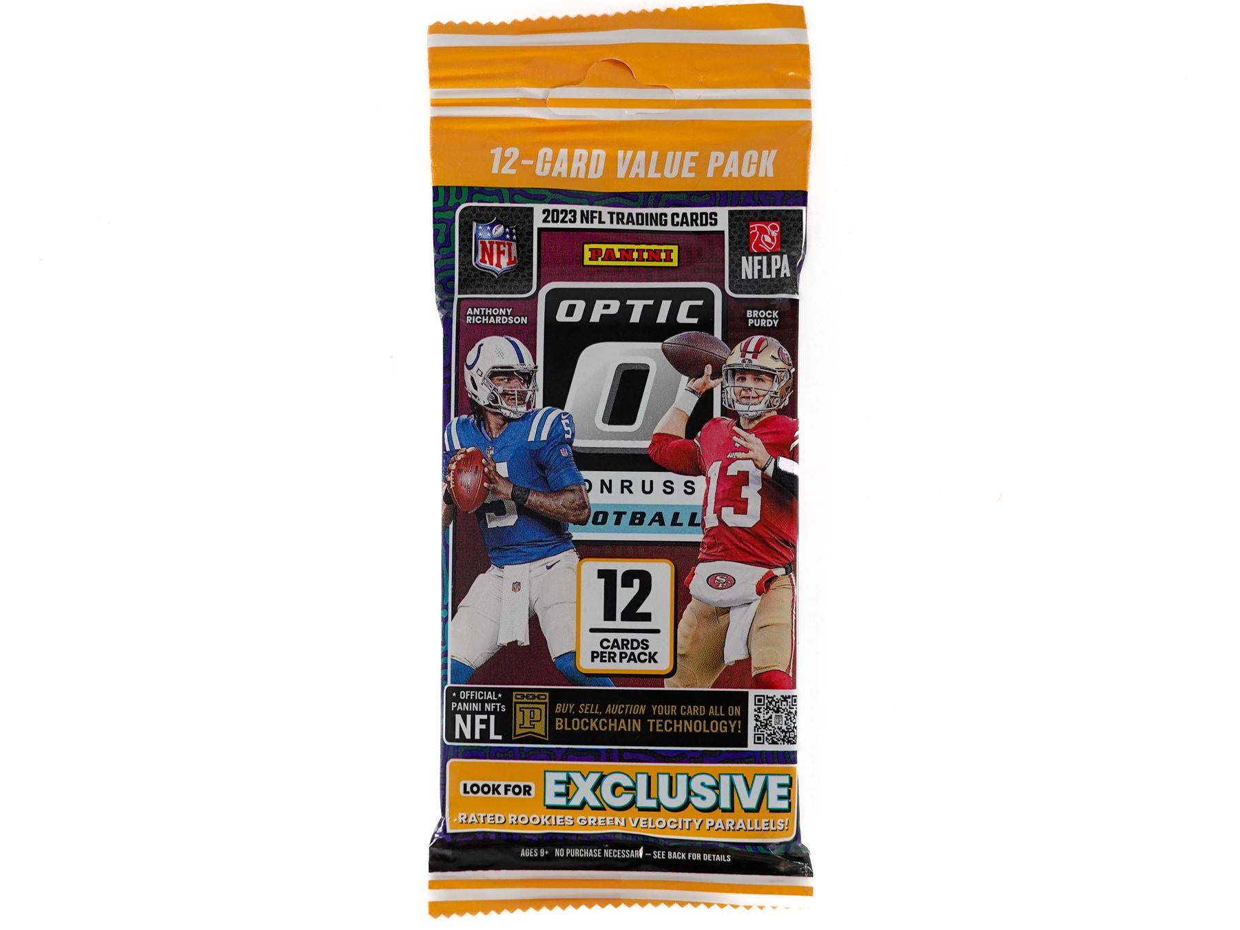 2023 Panini Donruss Optic Football Jumbo Value Pack (Green Velocity Parallels)
