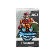 2023 Bowman University Chrome Football Blaster Box
