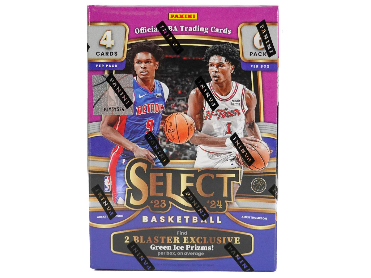 2023/24 Panini Select Basketball Blaster Hobby Box (Green Prizms)