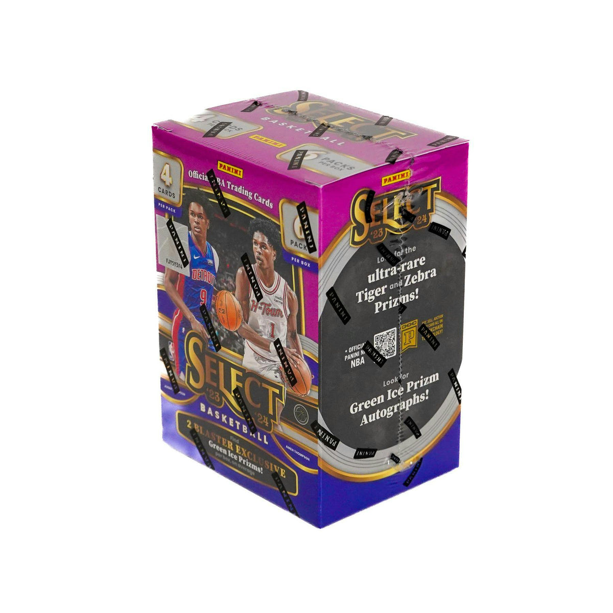 2023/24 Panini Select Basketball Blaster Hobby Box (Green Prizms)