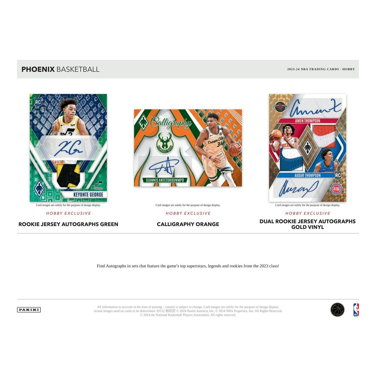 2023/24 Panini Phoenix Basketball Hobby 16-Box Case