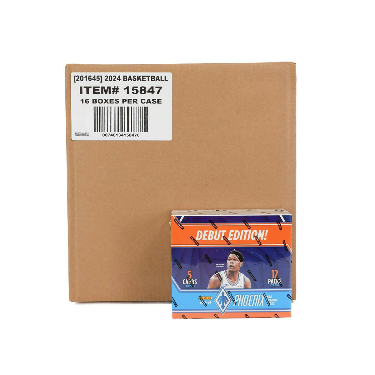 2023/24 Panini Phoenix Basketball Hobby 16-Box Case
