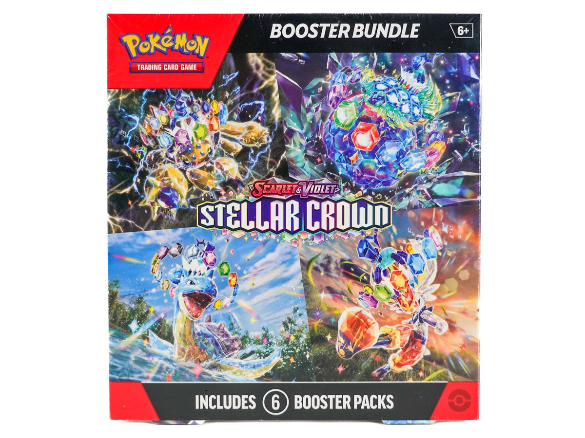 Pokemon Scarlet & Violet: Stellar Crown 6-Pack Booster Bundle