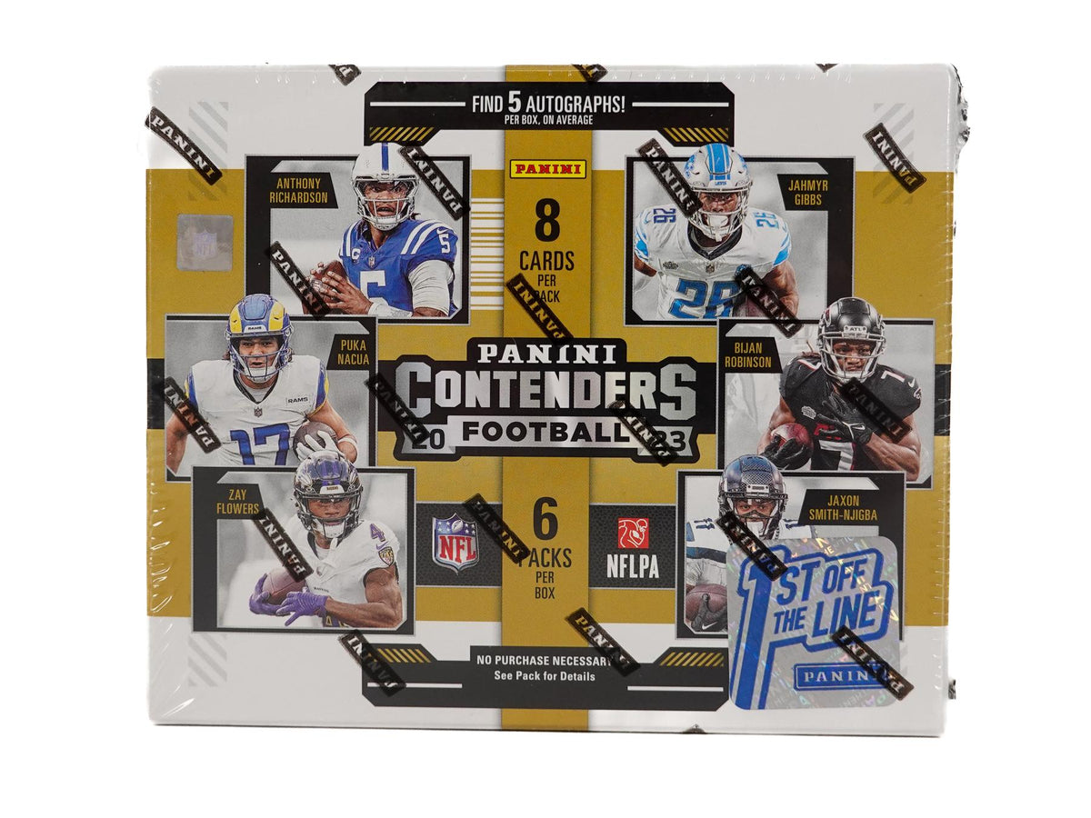 2023 Panini Contenders Football 1st Off The Line FOTL Hobby Box
