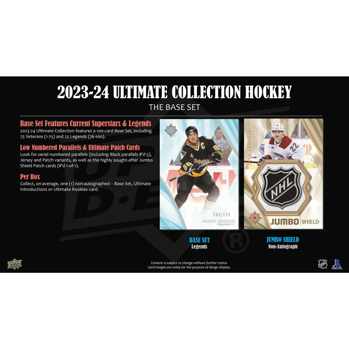 2023/24 Upper Deck Ultimate Collection Hockey Hobby Box