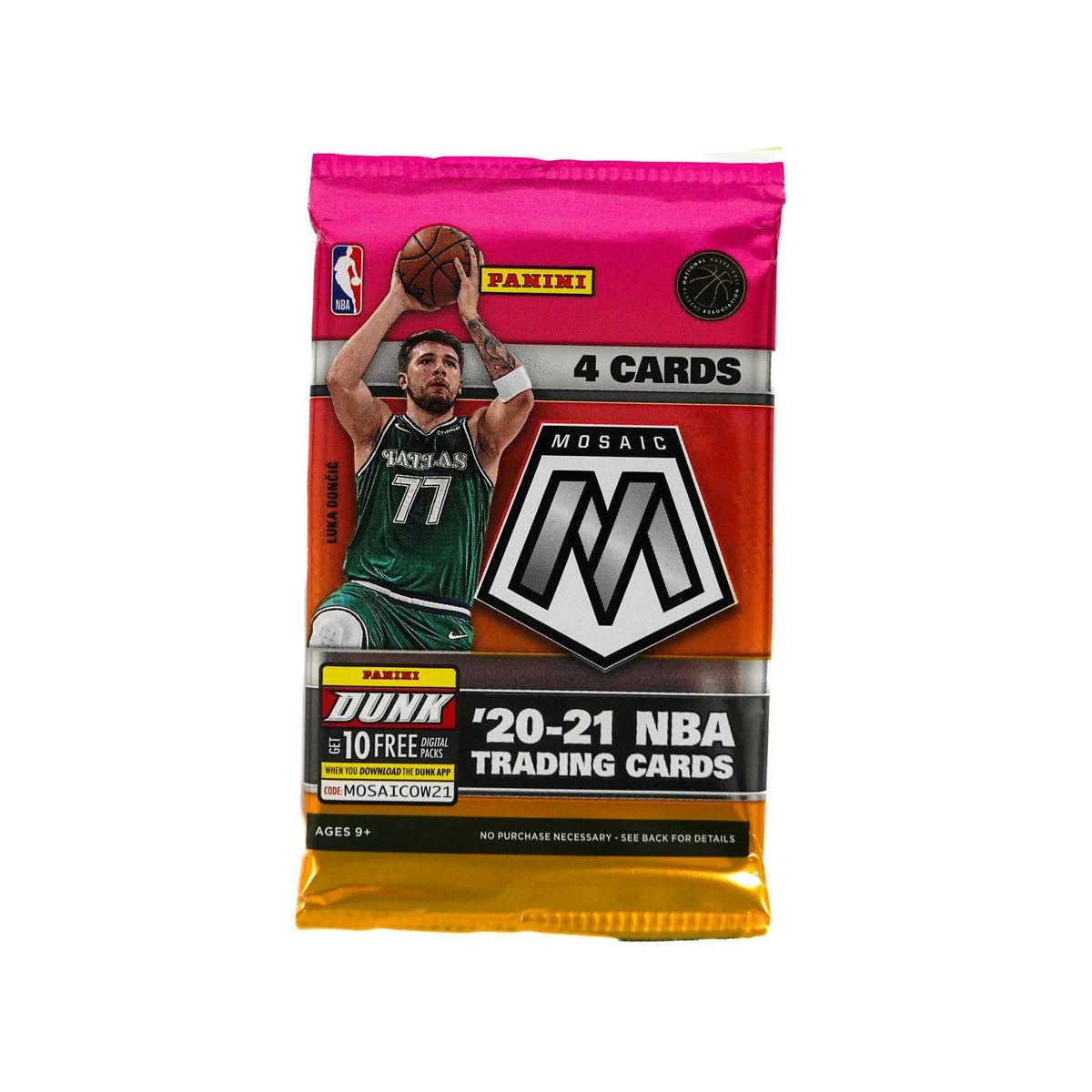 2020/21 Panini Mosaic Basketball Blaster Box (Orange Fluorescent Prizms!) (Reed Buy)