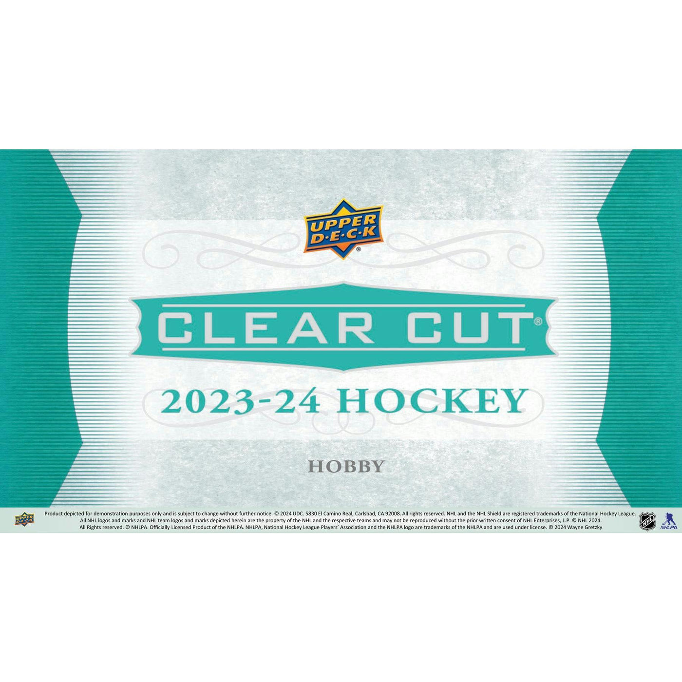 2023/24 Upper Deck Clear Cut Hockey Hobby 30-Box Case