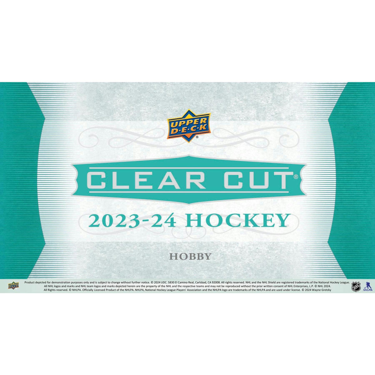 2023/24 Upper Deck Clear Cut Hockey Hobby Box